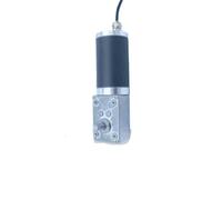 Tubular Waterproof electric engine worm geared motor metal gear gearbox reducer right angle r reductor resersed ip68 A5840-42ZY(Motor,16R_12V)