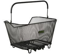 Tubus Racktime Bask-it Basket, Black, 41.5 x 30 x 21.5 cm, 20 Litres