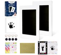 Tubuui Inkless Baby Hand and Footprint Kit,Clean Touch Ink Pad for Baby Footprint Kit,No Mess Dog Paw Print Kit,DIY Footprint Ink for Baby Keepsake Gifts for Boys and Girls