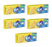 Tuc Biscuit Cracker Light Crunchy Oven Baked Biscuits Cracker 100g | FabFinds Mug (5 Pack, Cheese)