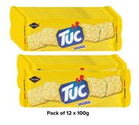 Tuc Original Biscuits 100g Assorted Pack Sizes