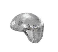 TUCAI Melted Disco Ball Decor - Mirror Ball Aesthetic Shelf Decor for Maximalist Modern Home, Office, Bedroom