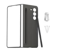 TUCANA Slim S Pen & Phone Case Combo Compatible with Galaxy Z Fold5, Storage Slot and Holder for Slim S Pen Fold Edition Without Bluetooth + 2 Tips (Graphite Black)