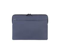 TUCANO - GOMMO Sleeve for 14" Laptop and MacBook Air 15", in Rubberized Material - Blue