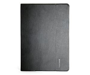 Tucano Riga Hard Cover PU Leather Case Cover for Samsung Galaxy Tab 4 with Adjustable Positioning black Black 25,40cm (10 Zoll)