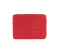 Tucano Second Skin Segno BFS1314-R Neoprene Sleeve for Laptops 13 to 14 Inches MacBook Surface Netbook Red