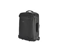 Tucano, Tugò Dry Trolley Cabin Water Resistant with Front Pocket, Silent Wheels and Telescopic Handle 33.5 x 53 x 25 cm, Black, Classic