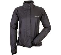 Tucano Urbano 761N5 NANO Women's RAIN JACKET raincoat, fully waterproof and breathable, Super-Compact, Black, Size L