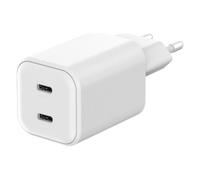Tucano USB Type-C Battery Charger 65W Dual Port GaN White MA GAN652 EU