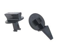 TUCANSBP 1Pc Plastic Car Trunk Lining Locking Bolt Compatible With Passat 1J0867467 3C9867467 1J0867468 3C9867468 1T0867468 Black/Gray Car Parts(Black)