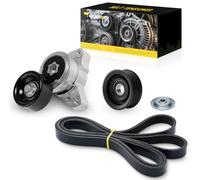TUCAREST Serpentine Belt Drive Kit Fit for 2012-2014 Ho-nda CR-V w/2.4L