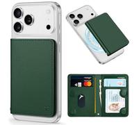 TUCCH for Magsafe Wallet, 6 Card Slots with RFID Blocking, Midnight Green
