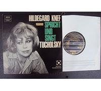 Tucholsky, Kurt, Hildegard Knef, Gert Wilden - Hildegard Knef spricht und singt Tucholsky: Augen in der Großstadt, Wie wird man Generaldirektor?, Der Kontrollierte, u.a. - 10 Inch. Hildegard Knef, Gert Wilden. Deutscher Schallplattenclub Stereo