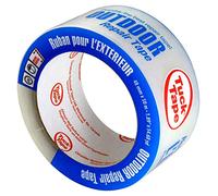 Tuck Tape Ultimate Outdoor Repair Tape, Epoxy Resin Tape, Construction Grade Tape, 1.9in x 164 ft (Clear)