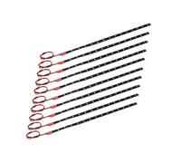 TUCKBOLD 10 Pcs Universal LED Strip Light 12V for Car Motorcycle Red Light Automotive Parts