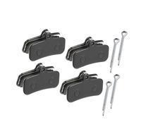 TUCKBOLD 4 Pair Semi Metal Disc Bike Brake Pad W/Split Pin for SHIMANO Saint Automotive Parts