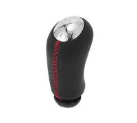 TUCKBOLD 5 Speed Manual Gear Shift Knob for Renault Captur I Durable No.8200079112 | Front Automotive Gearbox Stick Shifter Lever Knob Black Red Plastic 1 Pc