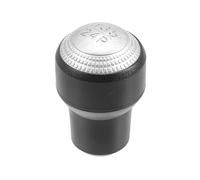 TUCKBOLD 5 Speed Manual Gear Shifter Knob for Hyundai Ix35 Ab Durable | Front Automotive Gearbox Stick Shifter Lever Knob Black and Silver Tone Plastic 1 Pcs
