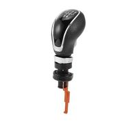 TUCKBOLD 5 Speed Manual Gear Shifter Knob for Opel Zafira | Front Automotive Gearbox Stick Shifter Lever Knob Black Chrome Silver Tone Plastic 1 Pcs
