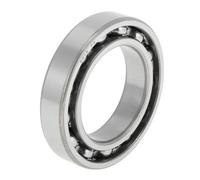 TUCKBOLD 6010 Deep Groove Ball Bearings 50x80x16mm P5 Open Type Lubricated Bearings 1 Pc Car Scooter Skateboard Wheel Universal Silver Tone