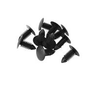 TUCKBOLD 6mm Hole Dia Plastic Rivets Fastener Fender Bumper Push Clips 10pcs Automotive Parts