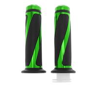 TUCKBOLD 7/8" 22mm 15/16" 24mm Motorcycle Hand Grips Cover Kit Non Slip Aluminum Alloy Rubber Handlebar Grips for Motorcycle Scooter Bicycle ATV Green 1 Set