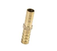 TUCKBOLD 8mm Brass Barb Hose Fitting Straight Joiner for Air Water Gas Oil Automotive Parts