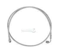 TUCKBOLD an-4 Turbo Oil Feed Line Kit 4.66ft Pressure Remote Turbocharger Oil Drain Return Line with Adapter,Wrench 1 Set
