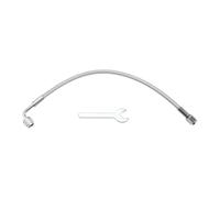 TUCKBOLD AN4 Turbo Oil Feed Line Kit 12" Pressure Remote Turbocharger Oil Drain Return Line with Adapter,Wrench 1 Set