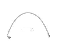 TUCKBOLD AN4 Turbo Oil Feed Line Kit 18" with Adapter, Wrench 1 Set | Long Lasting, Direct Replacement, Pressure Remote Turbocharger Oil Drain Return Line