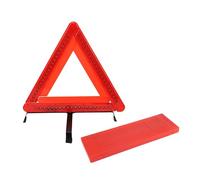 TUCKBOLD Auto Warning Triangle Foldable | for Breakdown Roadside Reflective Warning Triangle with Storage Case 1 Pcs