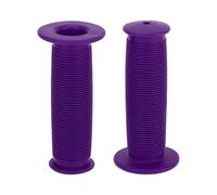 TUCKBOLD Bike Handlebar Grips Covers 100mm Long Soft | Cycling End Grips Protector Purple 1 Pair