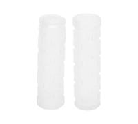 TUCKBOLD Bike Handlebar Grips Covers 102mm Long Soft | Bicycle End Grips Protector Unpainted 1 Pair