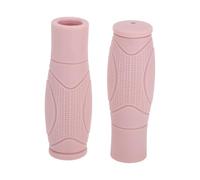 TUCKBOLD Bike Handlebar Grips Covers 125mm Long Lightweight | Bicycle End Grip Protector Pink 1 Pair
