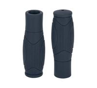 TUCKBOLD Bike Handlebar Grips Covers 125mm Long Soft | Bicycle End Grips Protector Navy Blue 1 Pair
