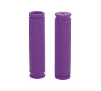 TUCKBOLD Bike Handlebar Grips Covers 125mm Long Soft | Bicycle End Grips Protector Purple 1 Pair