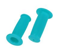 TUCKBOLD Bike Handlebar Grips Covers 85mm Long Lightweight | MTB End Grip Protector Blue 1 Pair