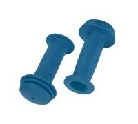 TUCKBOLD Bike Handlebar Grips Covers 95mm Long Lightweight | Cycling End Grip Protector Blue 1 Pair