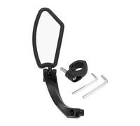 TUCKBOLD Bike Rearview Mirror 11.2x4.5cm Adjustable | Front Right Riding Mirror Black with Mounting Accessories for Bicycle Mountain Road Bike 1 Set