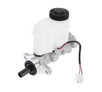 TUCKBOLD Brake Master Cylinder Reservoir No.UA7J43400 for Mazda BT-50 Pick-Up 2006-2021 Hydraulic Master Cylinder Silver Tone White Aluminum Alloy 1 Pc