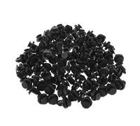 TUCKBOLD Car Front Fender Skirt Clip for Honda CR-V 1997-2020 Durable No.91503SZ3003 | Bumper Push Type Plastic Retainer Rivets Black 100 Pcs