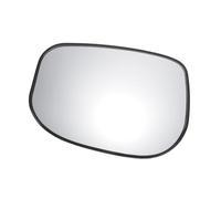 TUCKBOLD Car Rearview Left Side Mirror Glass Replacement W/Backing Plate Convex Heated White Glass for Honda JAZZ 2008-2015 Automotive Parts