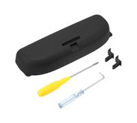 TUCKBOLD Car Sunglasses Case for Mercedes-Benz C Class 2008-2015 Eyeglasses Holder Storage Box ABS Flocking Cloth Black 1 Set