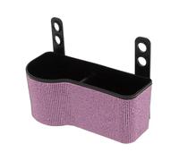 TUCKBOLD Car Trash Can Portable Front Seats Trash Bin Pink 1 Pc 7.5" Length 3.2" Width 3.5" Height Plastic