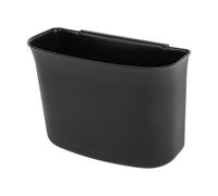 TUCKBOLD Car Trash Can Portable Seat Back Trash Bin Black 1 Pcs 7.5" Length 3.2" Width 7.5" Height Plastic