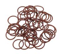 TUCKBOLD Car Universal O Ring Seal Gasket 14mm ID x 1.5mm CS Durable | Inside Faucet Repair Trucks Suvs Trailer Tube Sealing, Brown with Box 50pcs