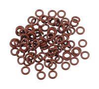 TUCKBOLD Car Universal O Ring Seal Gasket 4mm ID x 1.5mm CS Durable | Inside Faucet Repair Trucks Suvs Trailer Tube Sealing, Brown with Box 100pcs