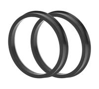 TUCKBOLD Car Wheel Hub Centric Rings Durable Wheels Center Shaft Shock Absorbing Hubrings Black 2 Pcs OD 75.1mm to ID 67.1mm Polycarbonate