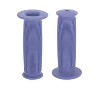 TUCKBOLD Child Bike Handlebar Grips Covers 100mm Long Soft | Children Bicycle End Grip Protector Purple 1 Pair