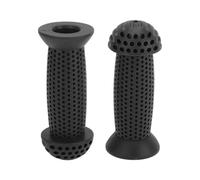 TUCKBOLD Child Bike Handlebar Grips Covers 100mm Long Soft | Children Bicycle End Grips Protector Black 1 Pair